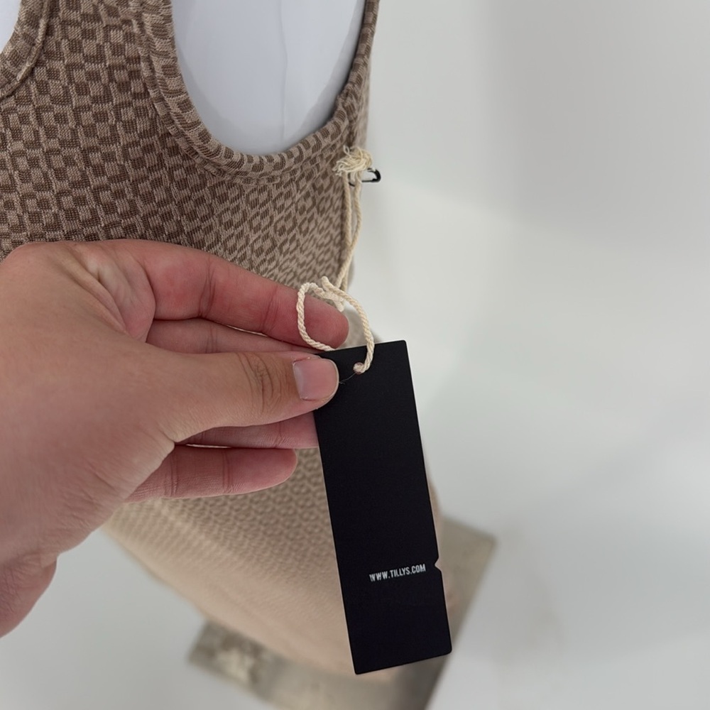 West of Melrose Tank Dress XS NWT Scoop Neck Mini - Picture 4 of 9